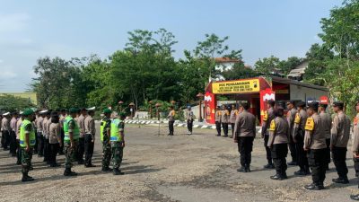 Tingkatkan Pengamanan Objek Wisata di Liburan Tahun Baru, Polres Wonogiri Terjunkan Ratusan Personel