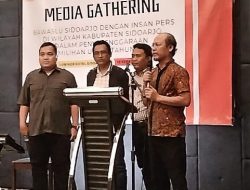 Bawaslu Sidoarjo Gelar Media Gathering Bersama 150 Insan Pers di Hotel Luminor Sidoarjo