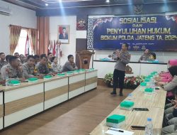 Bidkum Polda Jateng Sosialisasikan Produk Hukum Baru di Polres Wonogiri