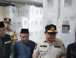 Forkopimda Jatim Tinjau Logistik Pemilu di Kabupaten Sidoarjo