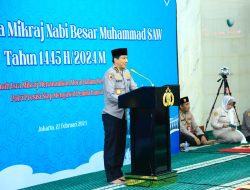 Gelar Isra Mikraj, Personel Bhayangkara Diingatkan Pentingnya Ketakwaan Dalam Bertugas