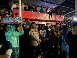 Hari Terakhir Kampanye, Polres Wonogiri Lakukan Pengamanan Pesta Rakyat