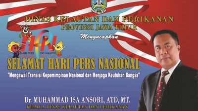 Iklan Hari Pers Nasional (HPN) 2024: DINAS KELAUTAN dan PERIKANAN PROVINSI JAWA TIMUR