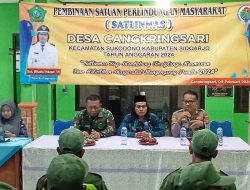 Bimtek Pemantapan Linmas Sukodono Sidoarjo Turut Mensukseskan Pemilu 2024