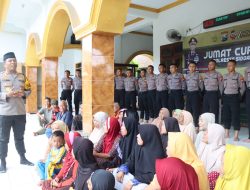 Kapolresta Sidoarjo Gelar Jumat Curhat di Jabon
