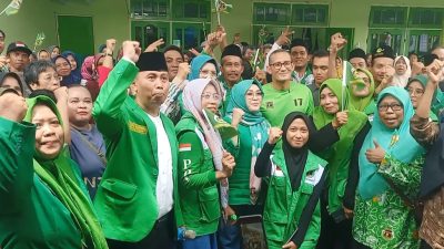 Sandiaga Uno Hadiri Bazar Sembako Murah dan Wisata Kuliner di DPC PPP Kota Mojokerto