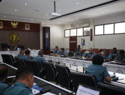 Lantamal V Gelar Rapat Pembangunan Zona Integritas