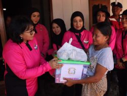 Peduli Banjir di Kabupaten Grobogan, Bhayangkari Daerah Jawa Tengah salurkan Bantuan dan lakukan Trauma Healing