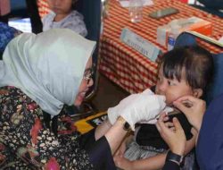 Pelaksanaan Sub PIN Polio Putaran 2 di Desa Papringan Temayang, Ditinjau Ketua TP PKK Bojonegoro