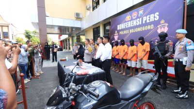 Dalam Waktu Singkat, Pelaku Pengeroyokan Hingga Korban Meninggal Dunia Diringkus Polisi
