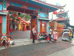 Pengamanan Secara Humanis Dalam Perayaan Imlek 2024 di Sidoarjo