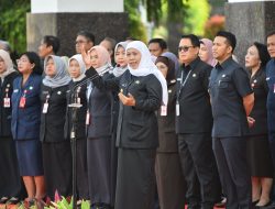 Pimpin Apel Terakhir, Gubernur Khofifah Sampaikan Hal yang Perlu Didorong Pemprov Jatim