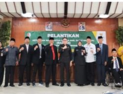 Pj Bupati Adriyanto Hadiri Pelantikan Pengurus Baznas Bojonegoro