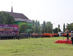 Antisipasi Potensi Bencana Alam, Polres Wonogiri Gelar Apel Kesiapsiagaan Tanggap Bencana Alam