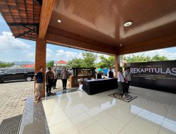 Polres Wonogiri Kawal dan Amankan Proses Rekapitulasi Pemilu 2024 di KPU