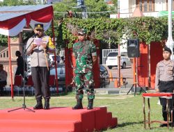 Apel Gelar Pergeseran Pasukan, Polres Wonogiri Lepas 492 Personel Pengamanan TPS