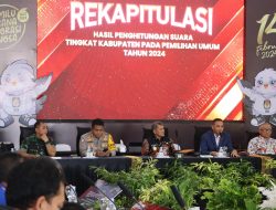 Rapat Pleno Rekapitulasi Suara Tingkat Kabupaten Wonogiri Resmi Dibuka, Kapolres Siap Pastikan Keamanannya