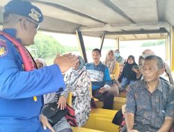 Satpolairud Polresta Sidoarjo Patroli Masa Tenang di Kawasan Pesisir