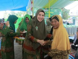Wakil Ketua TP PKK Lampung Utara Hadiri Acara Pengajian Triwulan PAC Muslimat NU Abung Surakarta