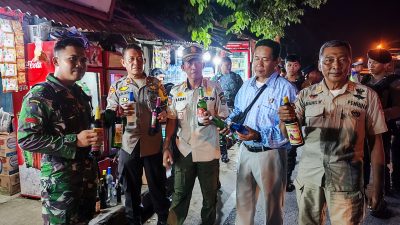 Antisipasi Gangguan Kamtibmas di Bulan Ramadhan, Polres Lampung Utara Gelar Patroli Gabungan