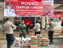 Banjir di Kota Semarang, Dapur Umum untuk Korban Disiapkan Aparat Gabungan