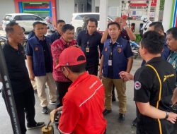 Ditreskrimsus Polda Bali Sidak Sejumlah SPBU