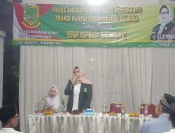 Hj. Sulistiyowati Anggota DPRD Kota Mojokerto Gelar Reses, Dihadiri Ketua DPC PKB dan Caleg Terpilih