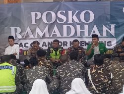 Kapolsek Krembung Ajak Banser Jaga Kondusifitas Kamtibmas