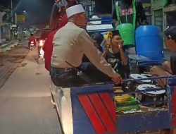 Kapolsek Tanggulangin Patroli Saur Keliling