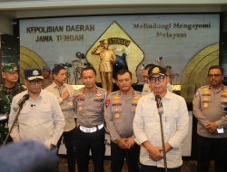 Menteri Perhubungan Apresiasi Kesiapan Polda Jateng Hadapi Arus Mudik