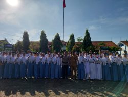 Ops. Keselamatan Semeru 2024, KBO Satbinmas Polres Bojonegoro Sampaikan Cara Berkendara Baik di Jalan Raya