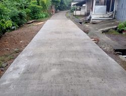 Pemdes Darmorejo Realisasikan Anggaran BKK untuk Rabat Beton Jalan Desa