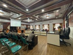 Persiapan Pengamanan Libur Lebaran 2024, Polres Wonogiri Gelar Rakor Lintas Sektoral