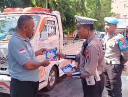 Polres Wonogiri Sosialisasikan Operasi Keselamatan di Pasar Wonogiri