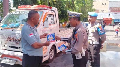 Polres Wonogiri Sosialisasikan Operasi Keselamatan di Pasar Wonogiri