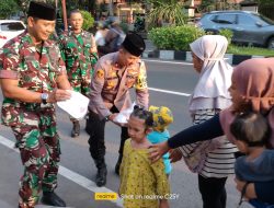 Sinergi TNI-Polri Sidoarjo Berbagi di Bulan Suci Ramadhan 1445 H