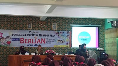 Hadir di SMPN 1 Krembung, Unit PPA Satreskrim Polresta Sidoarjo Sosialisasikan Berlian