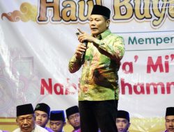 Wabup Sidoarjo Hadiri Telogo Bersholawat Dalam Rangka Haul Buyut Qori dan Isra’ Mi’raj