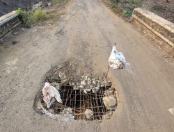 Warga Tanjung Harapan Keluhkan Kondisi Jalan Penghubung Desa dan Jembatan Waysuai