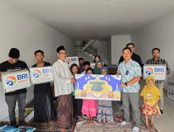 Berbagi di Bulan Ramadhan 1445 H, BRI Regional Office Surabaya Melalui Branch Office Sidoarjo Bagikan Paket Sembako untuk Anak Yatim