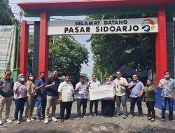 Branch Office Sidoarjo Memberikan Bantuan Kepada 70 Stand Toko Gudang (Togu) di Pasar Larangan Sidoarjo