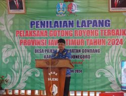 Desa Pajeng Wakili Bojonegoro di Lomba Pelaksana Gotong Royong Terbaik Tingkat Jatim