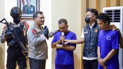 Kapolda Jateng Irjen Pol Ahmad Luthfi Conference Pers Keberhasilan Polresta Banyumas Ungkap Kasus Penembakan