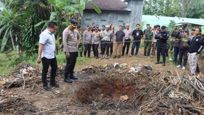 Kapolres Wonogiri Tinjau dan Cek Langsung TKP Pembunuhan di Kecamatan Slogohimo