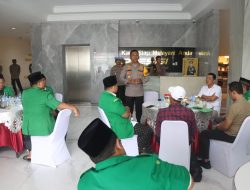 Kapolresta Sidoarjo Apresiasi GP Ansor Wujudkan Kondusifitas Kamtibmas