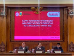 Kominfo Kota Mojokerto Gelar Rakor Optimalisasi SPBE