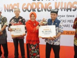 Lomba Memasak Nasi Goreng ala Bapak-bapak Pejabat Pemkab Bojonegoro