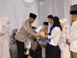 Peringati Nuzulul Qur’an, Polres Wonogiri Bagikan 250 Paket Sembako dan Gelar Buka Bersama Dengan Berbagai Elemen Masyarakat