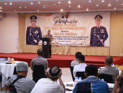 Giat Piramida, Polres Bojonegoro Gelar Buka Puasa Bersama Awak Media