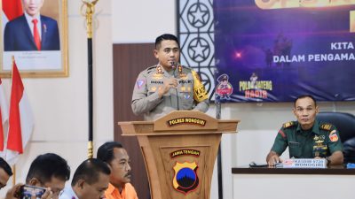 Polres Wonogiri Gelar Rakor Lintas Sektoral Jelang Ops Ketupat Candi 2024